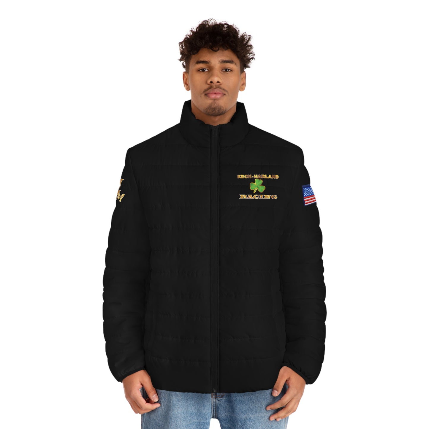 Men's Puffer Jacket (AOP)