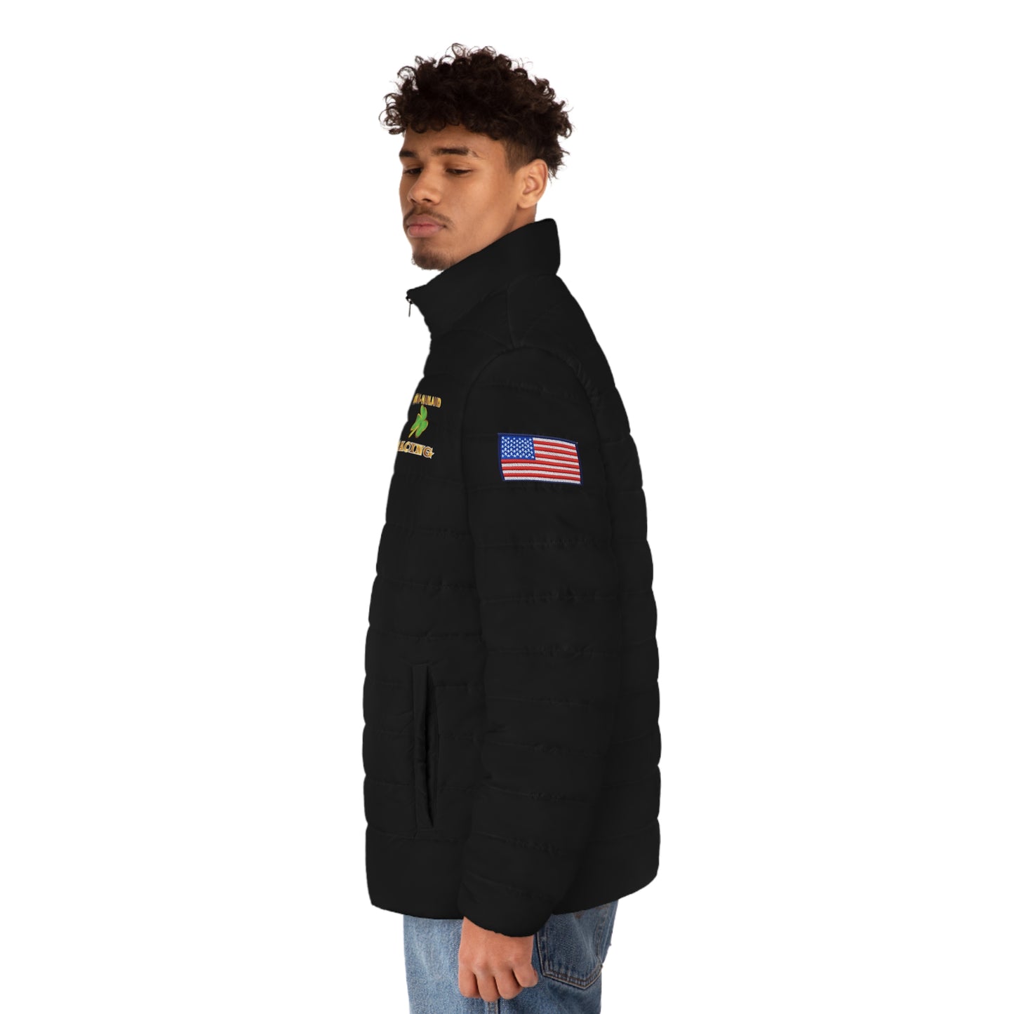 Men's Puffer Jacket (AOP)