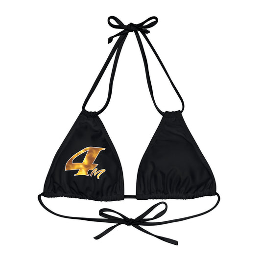 Strappy Triangle Bikini Top