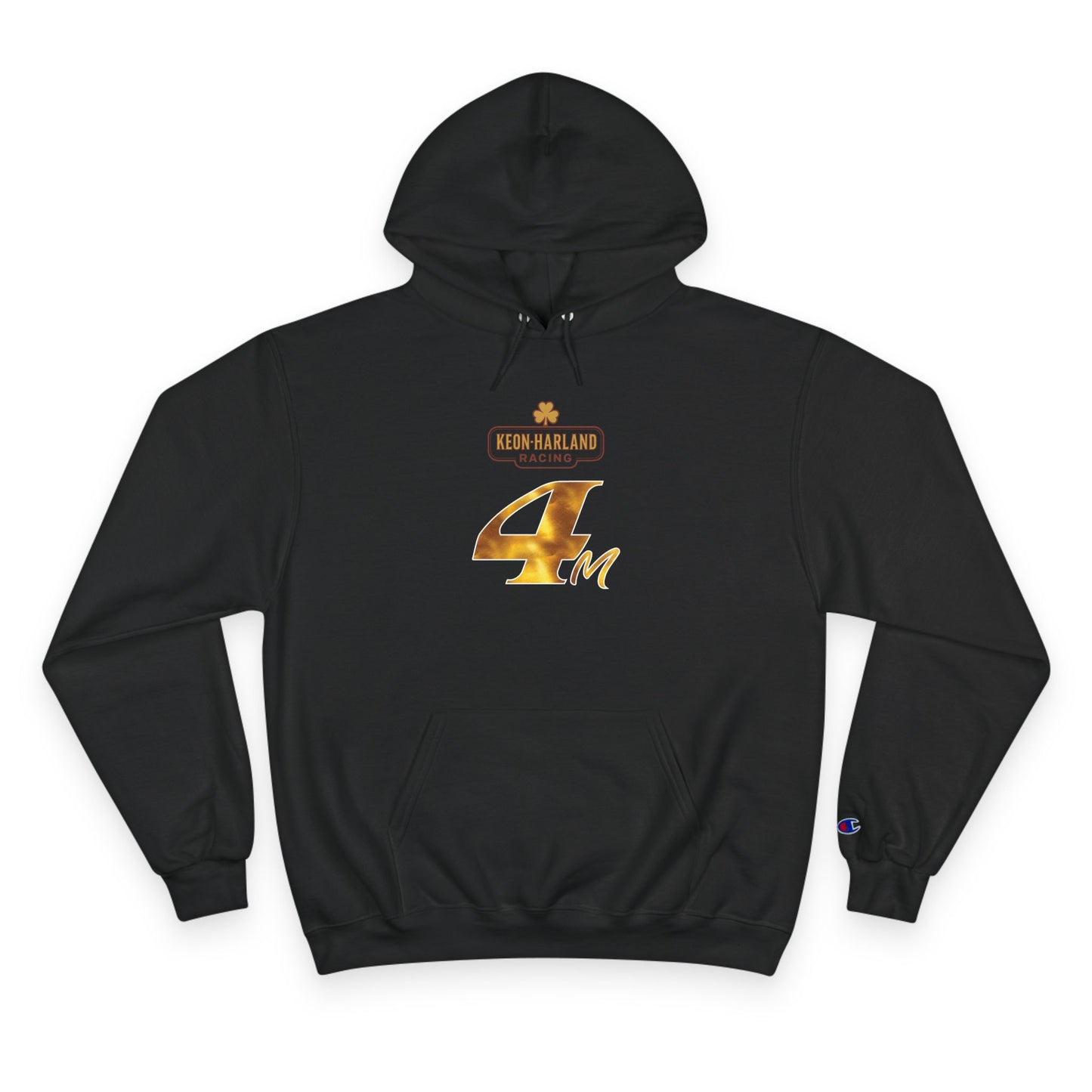 Champion Hoodie — 4M Gold Logo Athletic Pullover