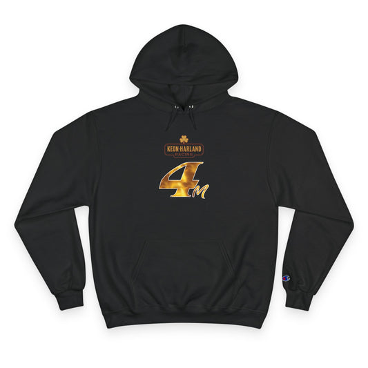 Champion Hoodie — 4M Gold Logo Athletic Pullover