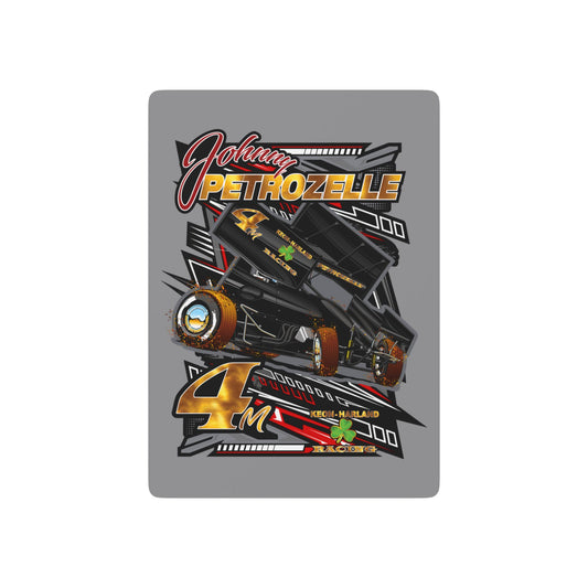 Custom Racing Sprint Car Poker Playing Cards – Johnny Petrozelle Design